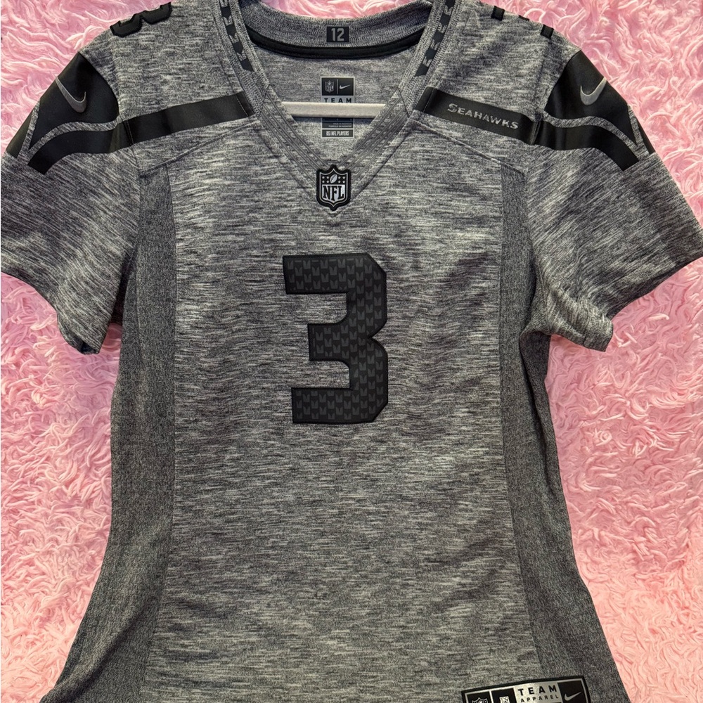 NFL Team Apparel Gray Jersey